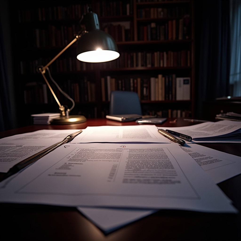 Regulatory documents and financial reports spread on a desk, representing the complex legal framework investors must navigate